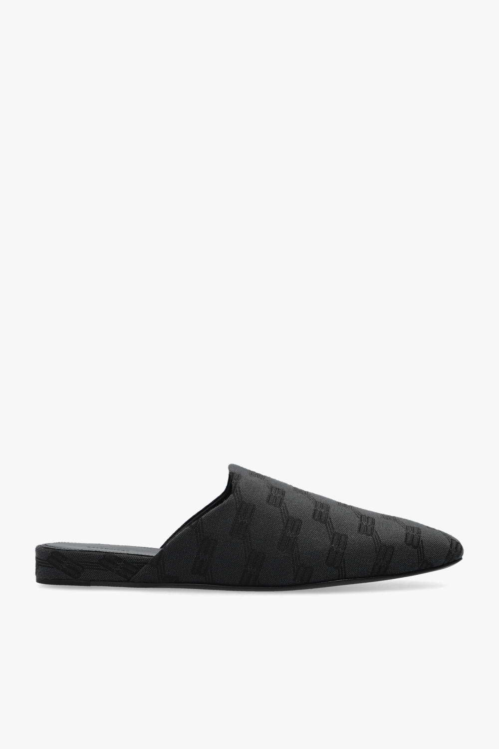 Grey balenciaga online slides